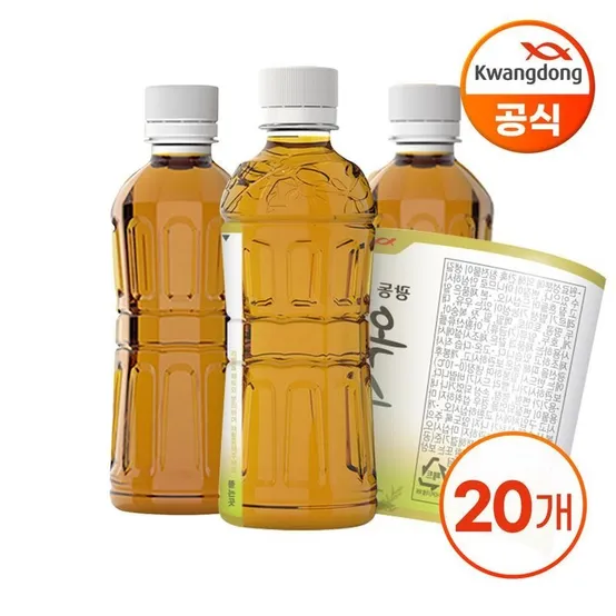 광동 옥수수수염차/헛개차/밀싹보리차 무라벨 330ml 20병
