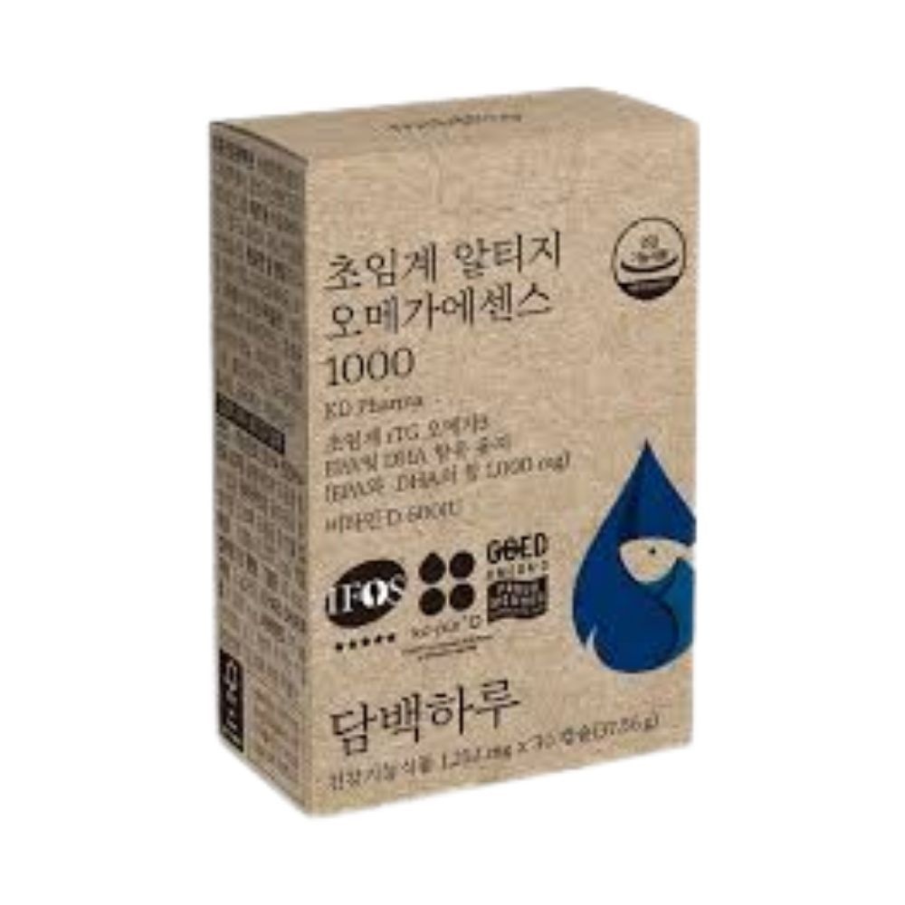 담백하루 초임계 알티지 오메가3 에센스 1000 30캡슐