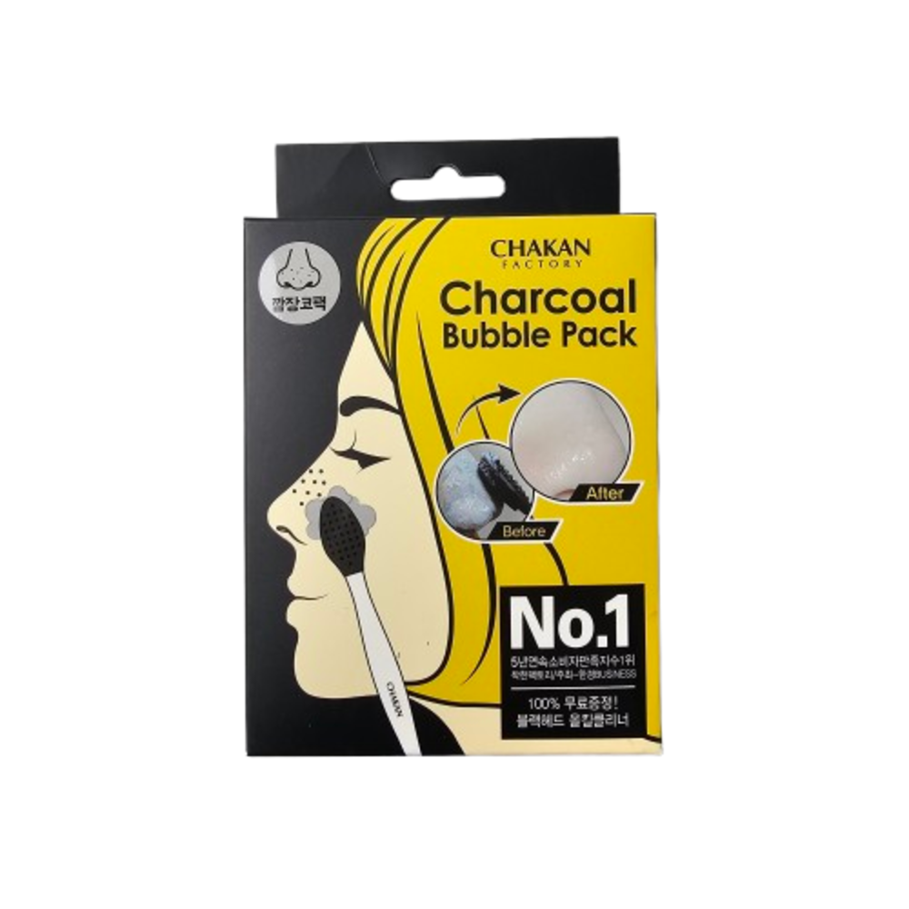 착한팩토리 숯폭탄 깜장코팩 40ml
