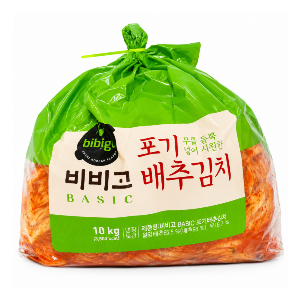 비비고 CJ제일제당 비비고 베이직 포기김치 10kg