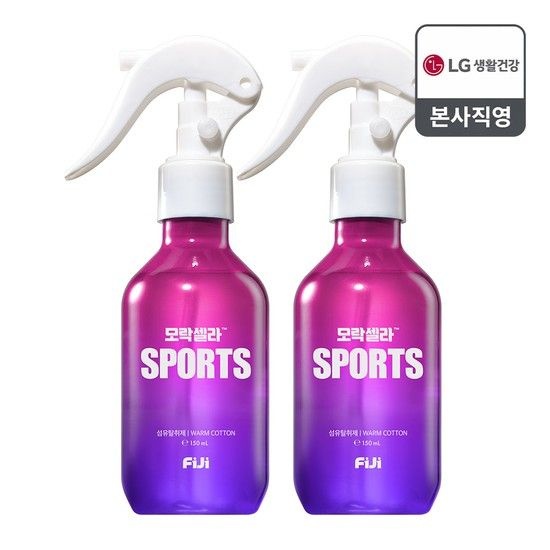 피지 모락셀라 스포츠 섬유탈취제 150ml 웜코튼 x 2개