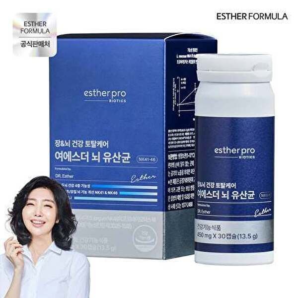 에스더포뮬러 [에스더포뮬러]○여에스더 뇌 유산균 1박스(1개월)