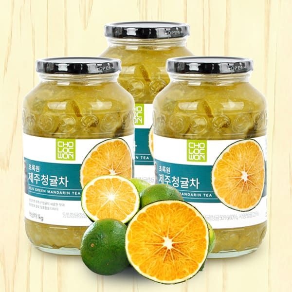 초록원 (현대Hmall) [자연을마시다] 꿀청귤차 1kgx3병