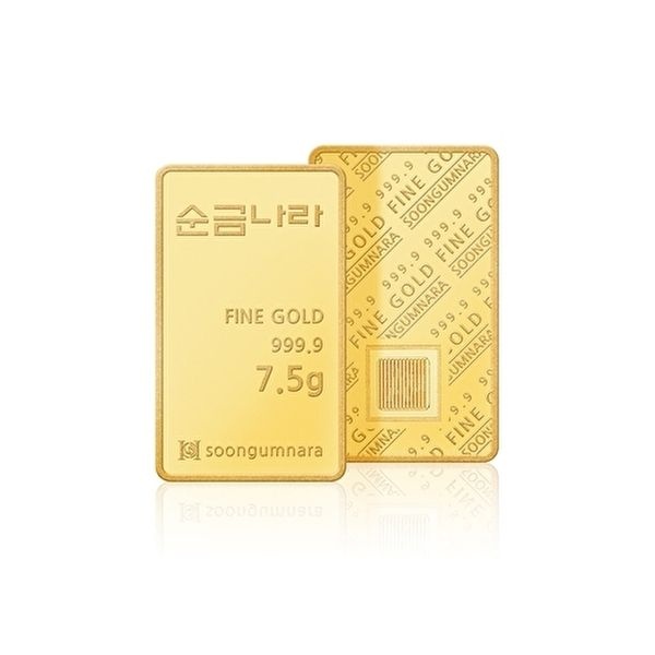 한국금거래소 [한국금거래소][순금나라] 24K 포나인 999.9 골드바 7.5g