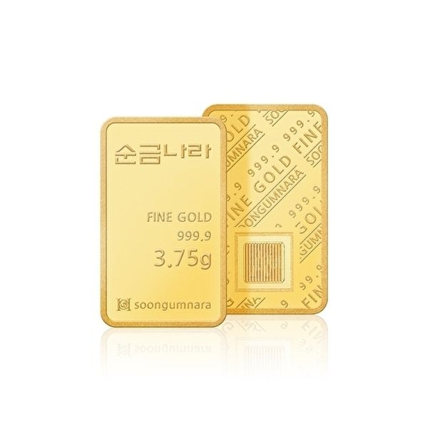 한국금거래소 [한국금거래소][순금나라] 24K 포나인 999.9 미니골드바 3.75g
