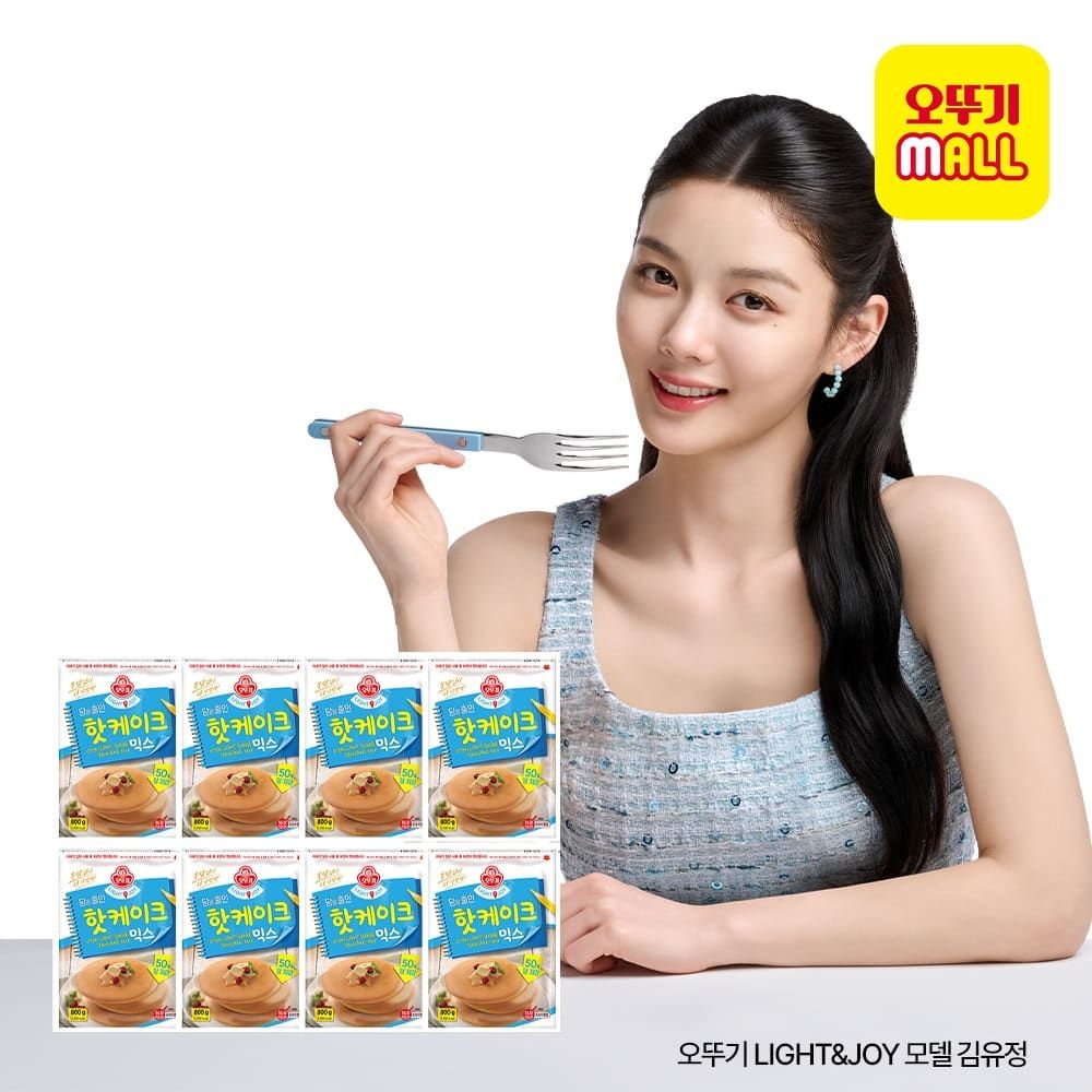 오뚜기 (현대Hmall) [오뚜기] LightJoy 당을줄인 핫케이크믹스 800g 8개