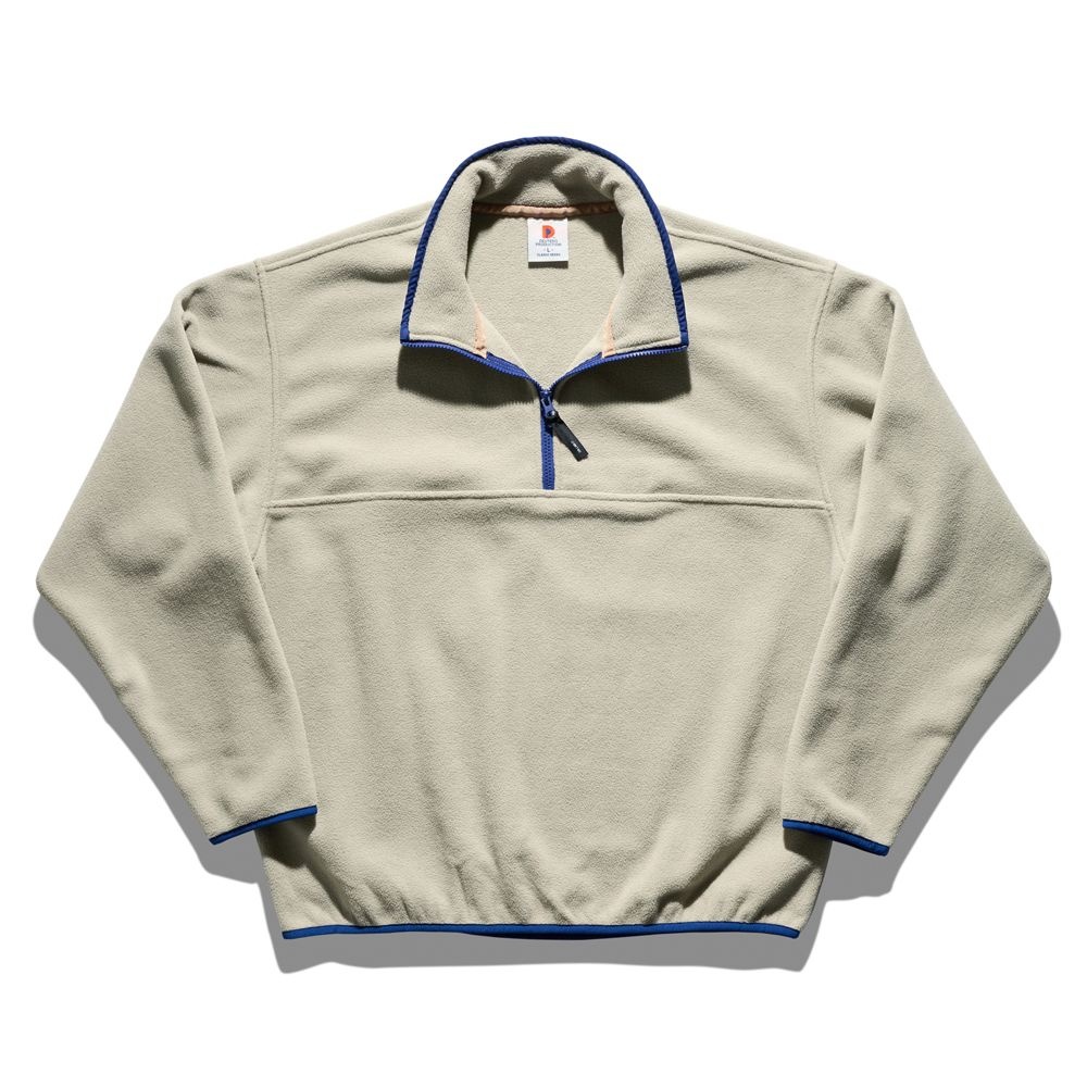 DTR Half Zip Fleece Pullover L-O-Grey