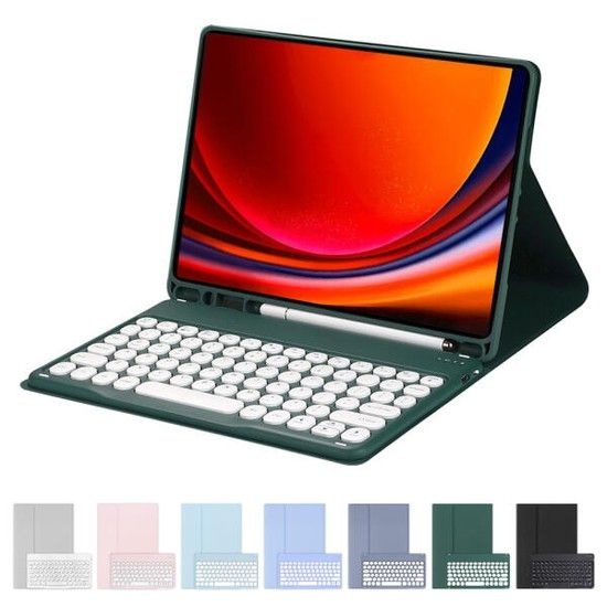 아트박스/태블리스 갤럭시탭S10 플러스 S9+ FE+ 키보드 커버 케이스 CY-6