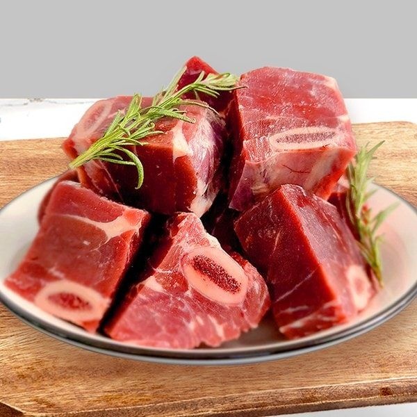 바라던 바로배송 뉴질랜드산 살많고 기름기적은 목초육 찜갈비 1kg x 3팩