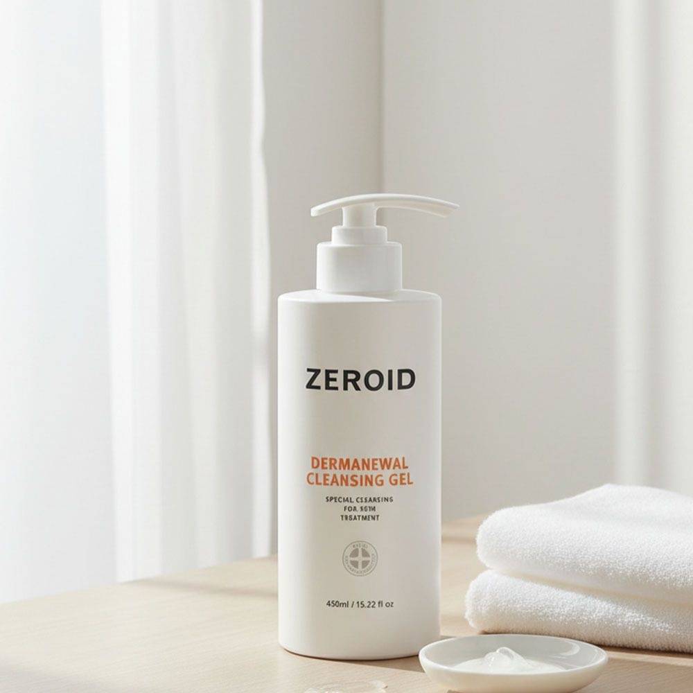 제로이드 더마뉴얼 클렌징 젤 450ml 최신제조일자.빠른발송