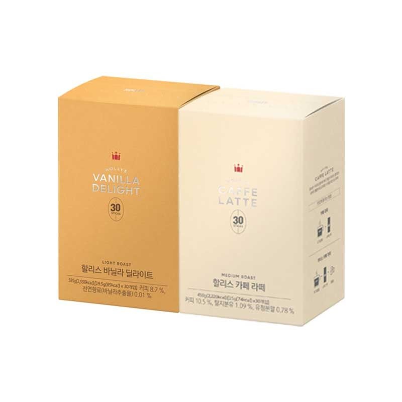 (현대Hmall) [할리스] 바닐라딜라이트 30T+카페라떼30T