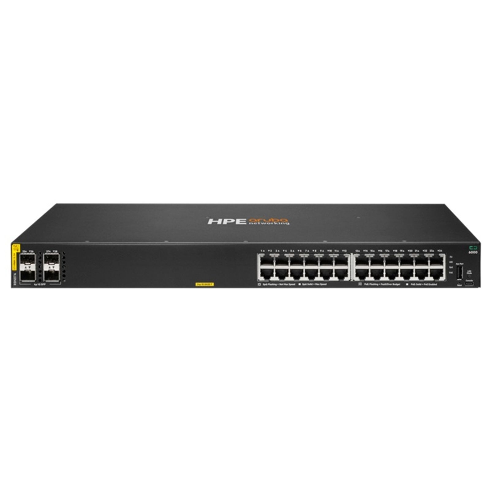 HPE Aruba Networking CX6000 R8N87A 24포트 스위칭허브 인터넷허브
