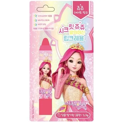 시크릿쥬쥬 립크레용 (쥬쥬데이트핑크)