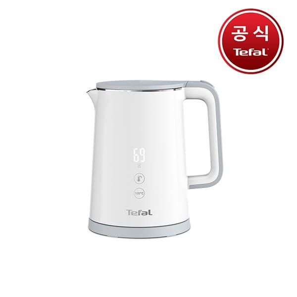 (현대Hmall) [테팔] 전기 커피 포트 센스 화이트 KO6921 무선 전기 주전자