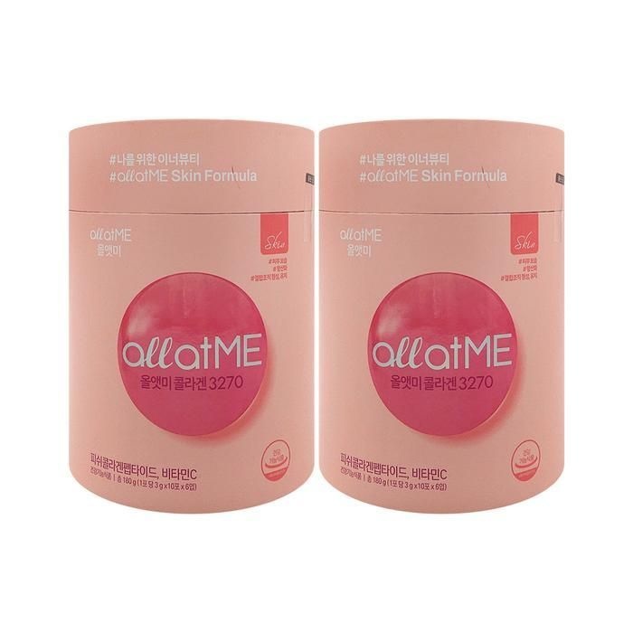 종근당건강 올앳미 콜라겐 3270 3g x 60포 x2통
