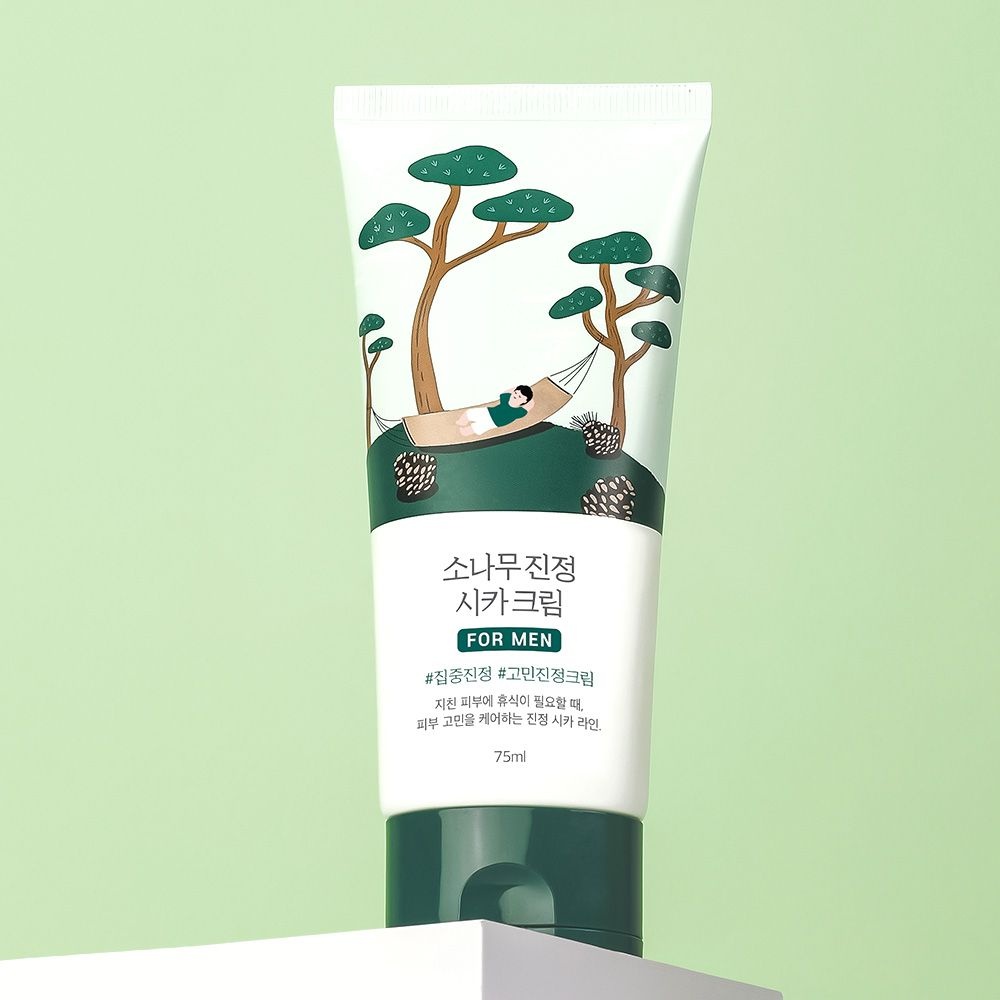 라운드랩 포 맨 소나무 진정 시카크림 75ml