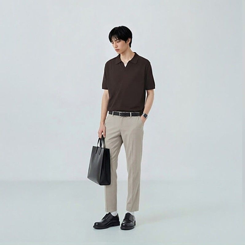 폴햄 남성 컴포트 테이퍼드 슬랙스 PHG2PP1036