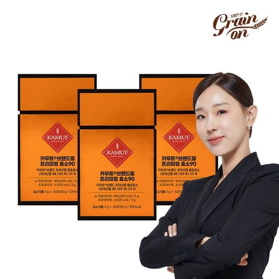 그레인온 카무트 프리미엄효소90 3박스