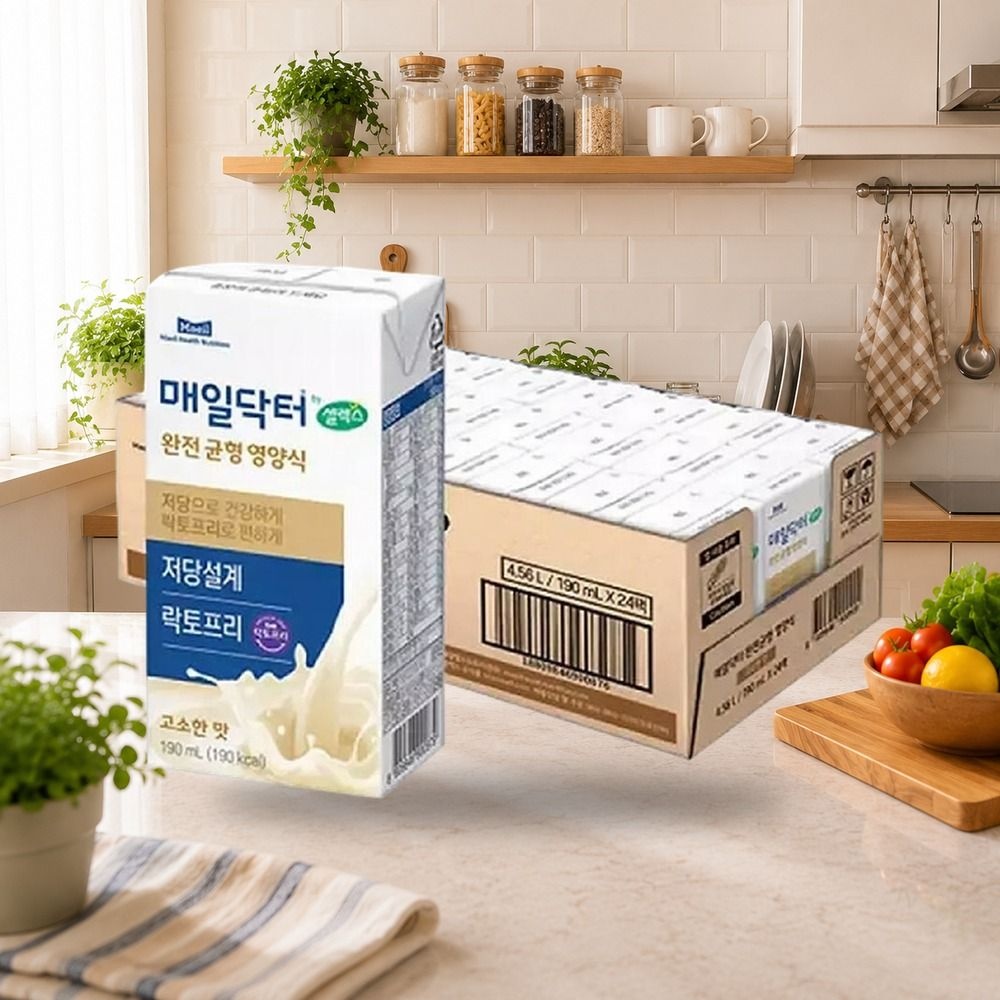 셀렉스 매일닥터 by셀렉스 완전 균형 영양식 190ml 24입 1개