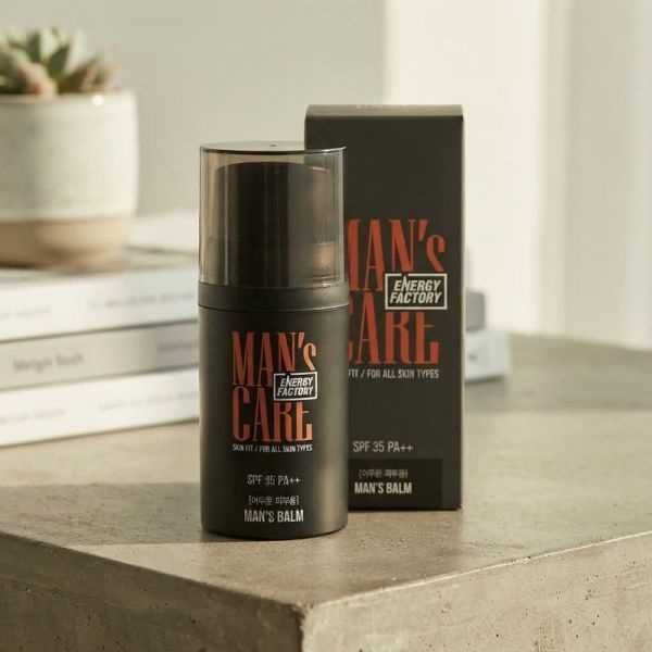 꽃을든남자 에너지팩토리 맨즈밤 50ml SPF35 PA++ 어두운피부용 남성 비비크림