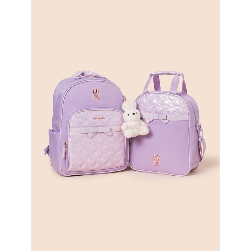빈폴 키즈 BEANPOLE KIDS 리본 퀼팅 여아 책가방 2SET 라이트 퍼플 (BI61D4G07V) BI61D4G07V 386397