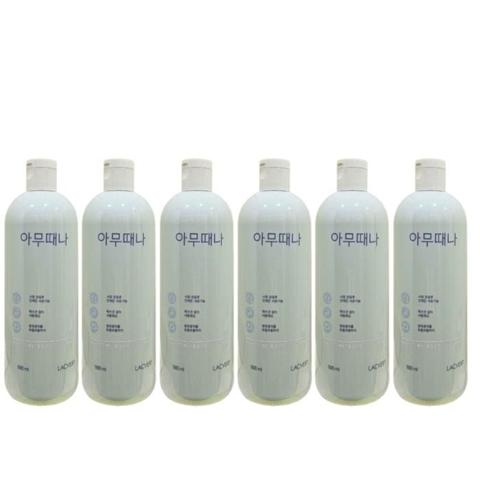 라끄베르 아무때나 때필링 500ml 6개
