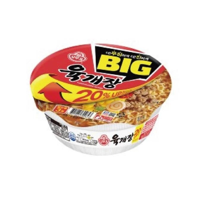 [오뚜기] 육개장 빅컵 104g 12개