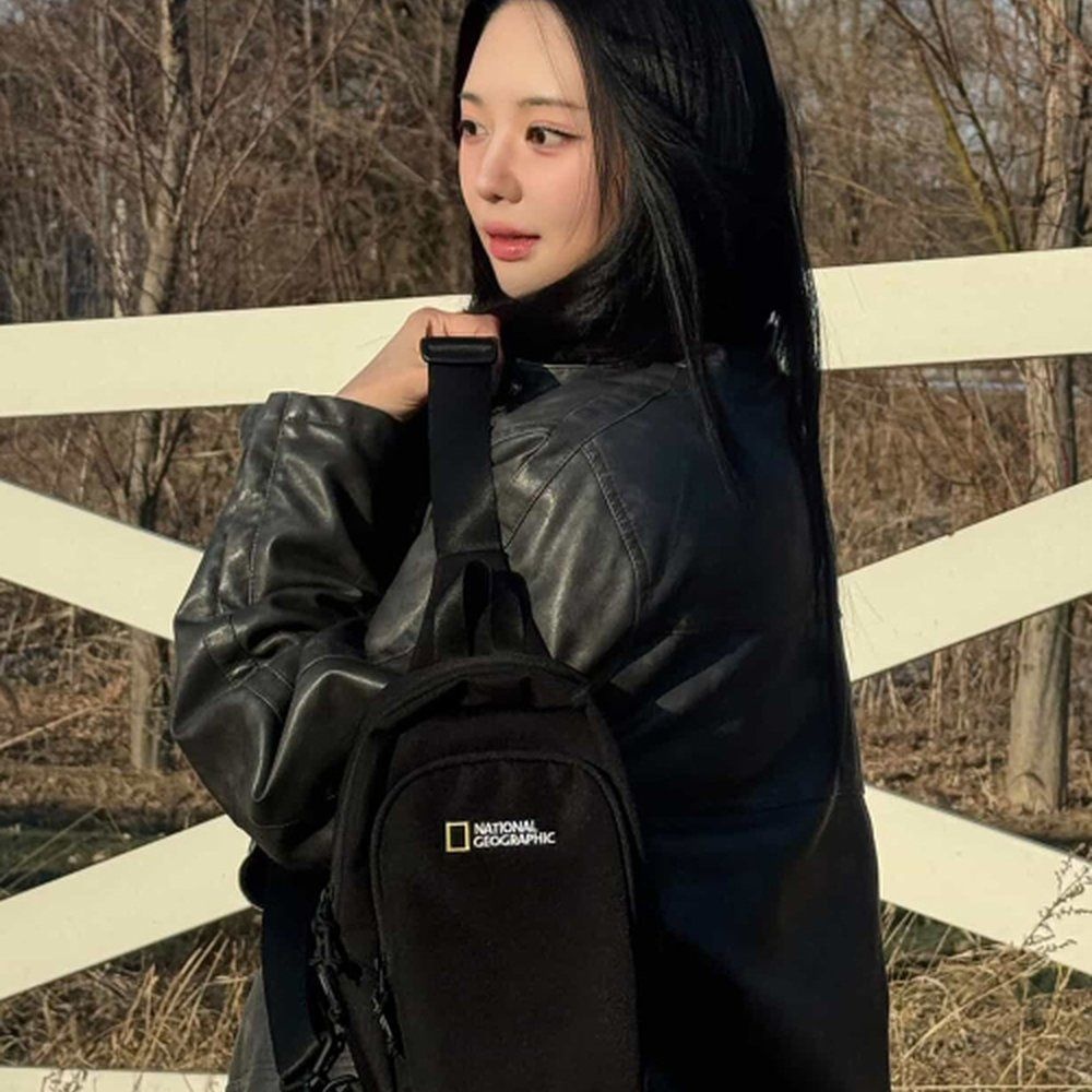 내셔널지오그래픽 NATIONAL GEOGRAPHIC N265ACR900 베이직 슬링백 BLACK N255ACR900099
