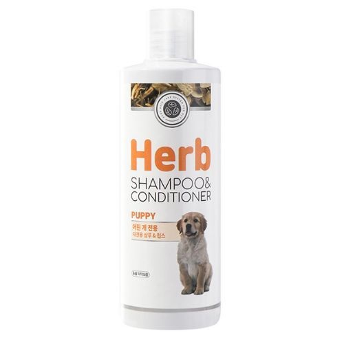 펫퍼스 허브 어린개용 샴푸린스 500ml  /애견용품,강아지샴푸,강아지용품