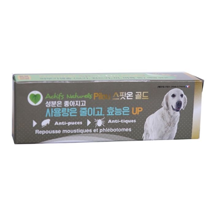 필루미네이트 필루 스팟온 골드 천연 해충방지 젤 대형견용 3ml/산책용품