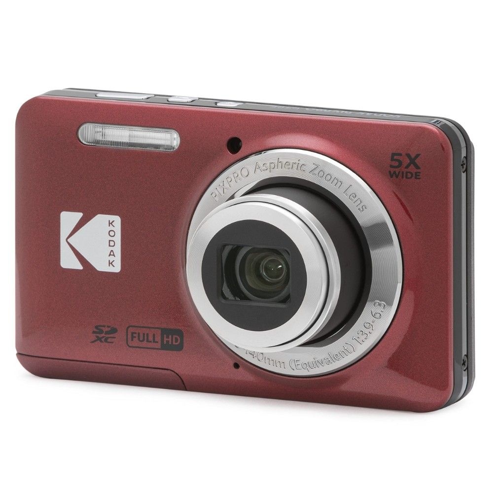 [해외] KODAK 픽스프로 FZ55-RD 16MP 디지털 카메라 레드