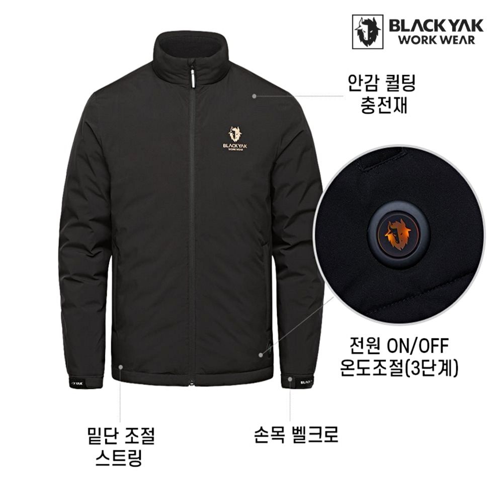 블랙야크 네오 발열 자켓 배터리포함