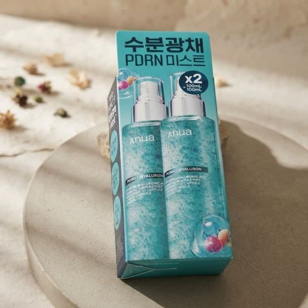 아누아 PDRN 히알루론산 수분 캡슐 미스트 100ml 2입 기획세트 No.1853021
