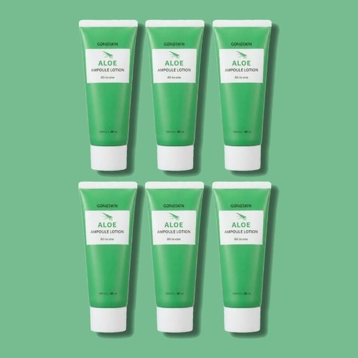 공스킨 알로에 앰플 올인원 로션 100ml 6개