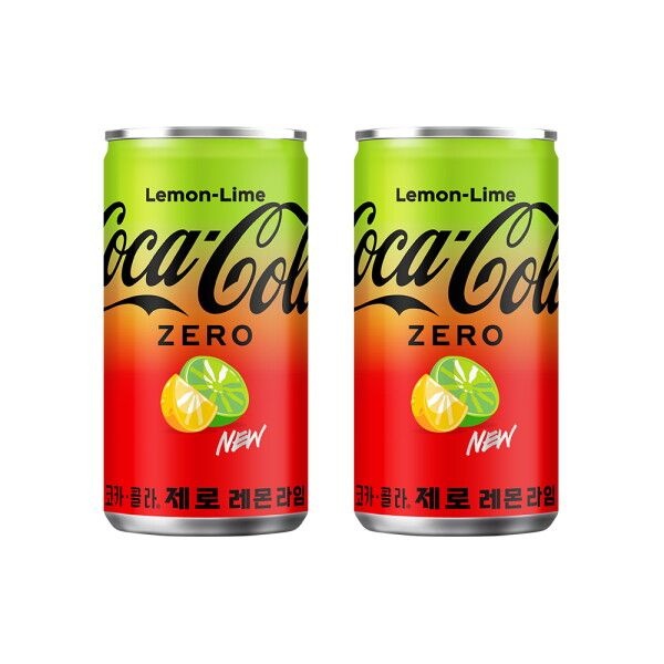 코카콜라음료 주식회사 코카콜라 [코카콜라] 코크제로 레몬라임 190CAN(30입)+코크제로 레몬라임 350CAN(24입)