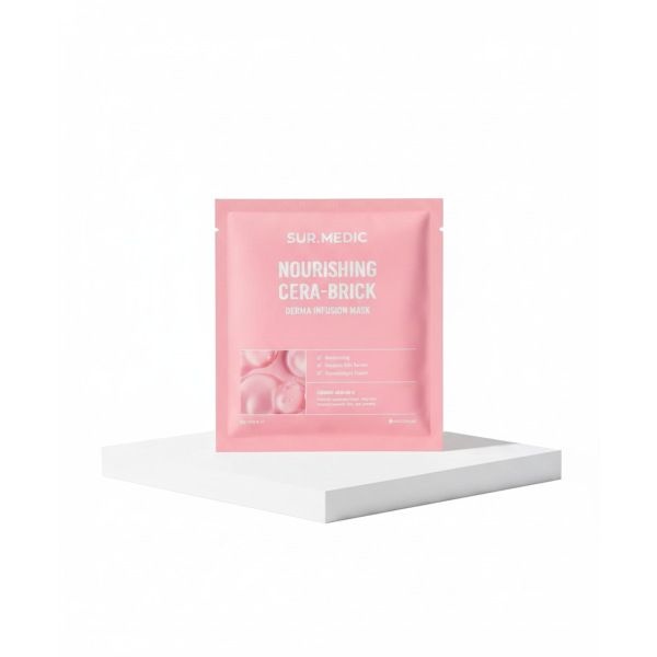 SURMEDIC SURMEDIC 꽉찬 에센스 고영양 가득 너리싱 더마 인퓨젼 마스크 세라-브릭 28g*10매입