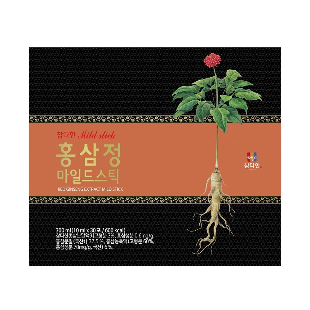 참다한 홍삼 정 마일드스틱 진액 농축액 선물세트30포 OB876436