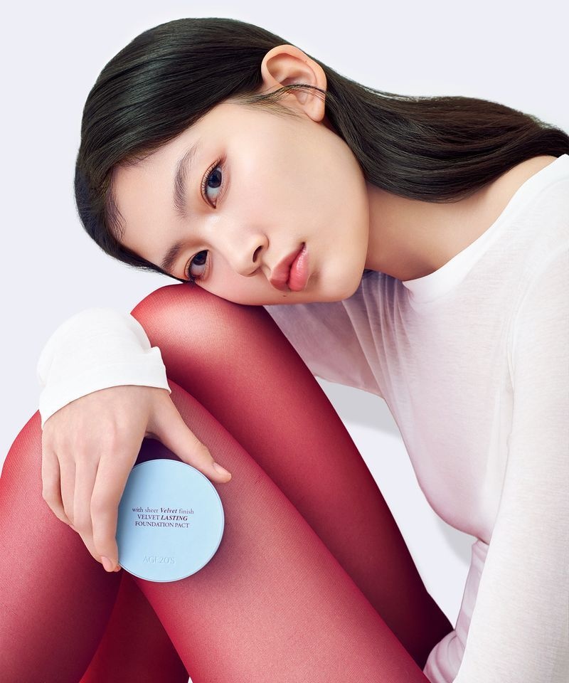 매장정품 AGE 20'S 벨벳 래스팅 파운데이션 팩트(본품+리필)