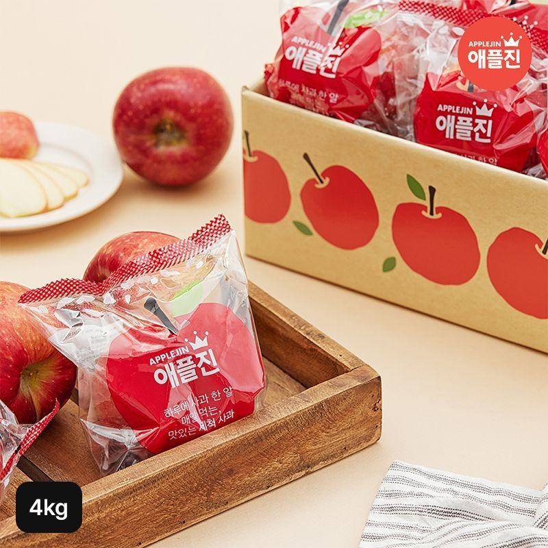 26년 햇 홍로 세척사과 4kg[36179437]