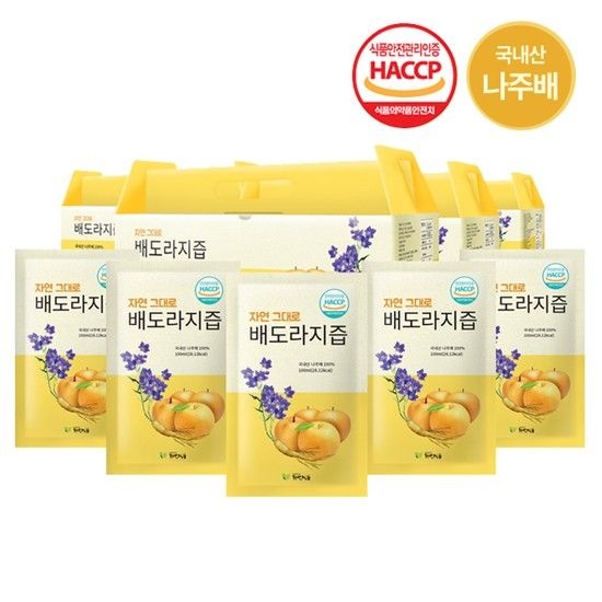 자연 그대로 배도라지즙 100ml 120포
