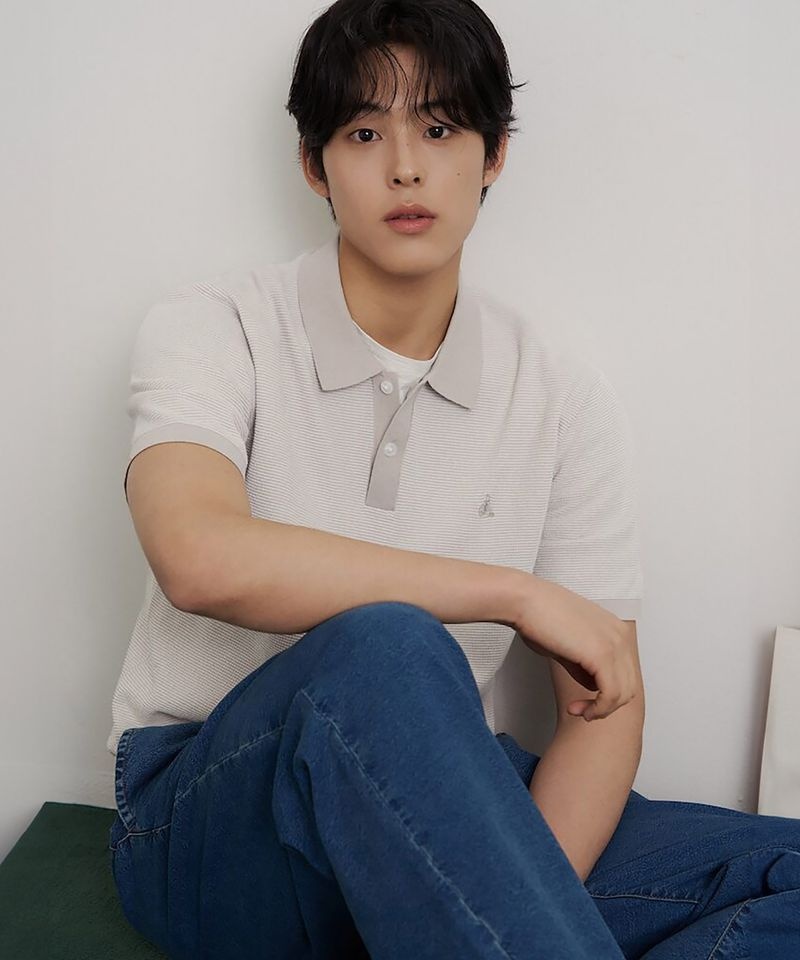 빈폴 BEANPOLE MEN 투톤 텍스쳐 칼라넥 니트 베이지 BC6351C32A 259550