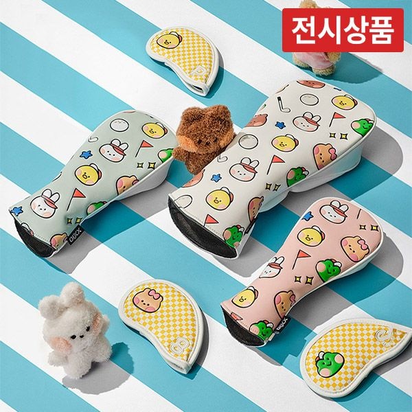 [하프클럽]던롭 젝시오 x 라인프렌즈 미니니 유틸리티 골프채 헤드커버 GGE 23031I
