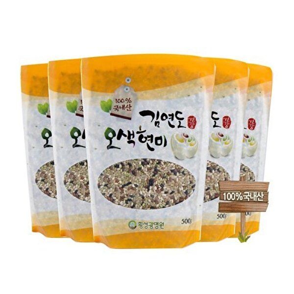 [하프클럽]김연도 오색현미 500g 10봉