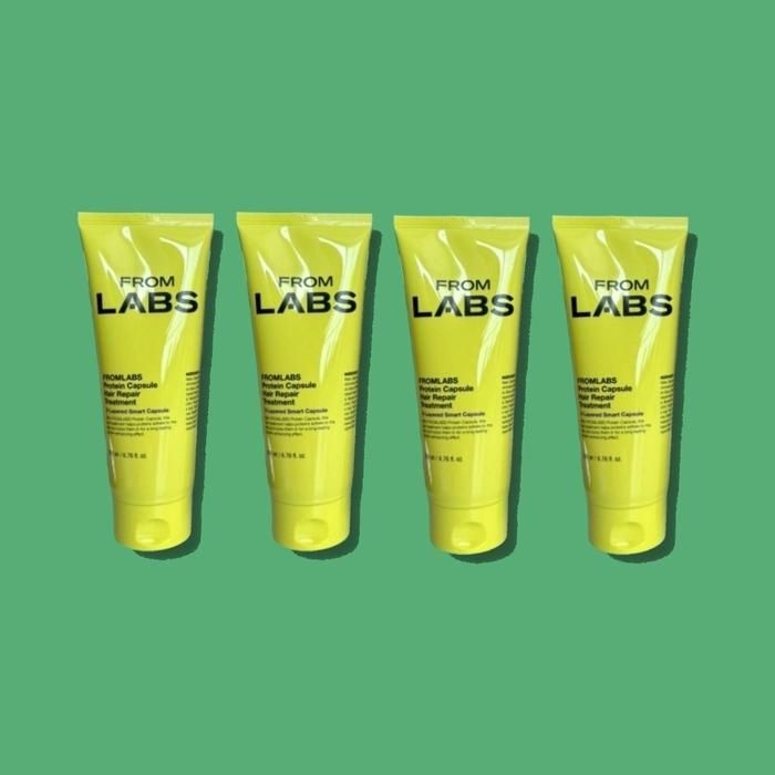 프롬랩스 트리트먼트 단백질 흡착 캡슐 헤어 리페어 200ml 4개