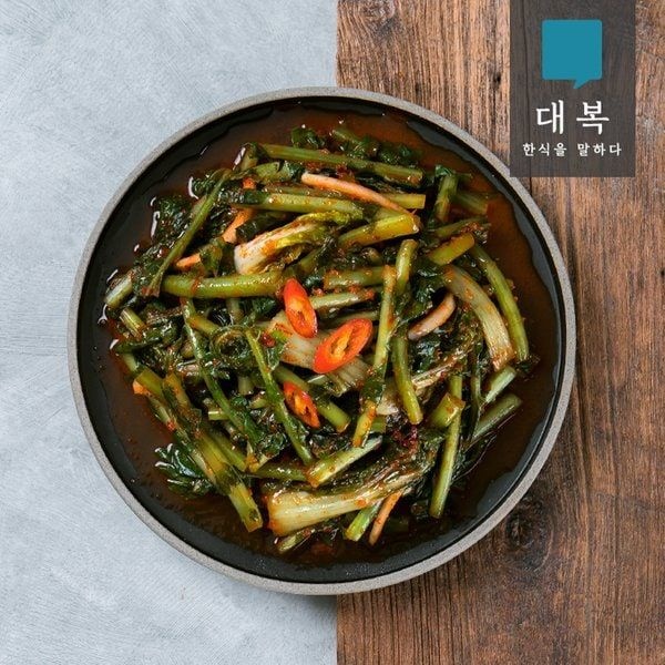 DAEBOK 대복 열무김치 5kg 꽃게육수로 시원하고 아삭한 맛