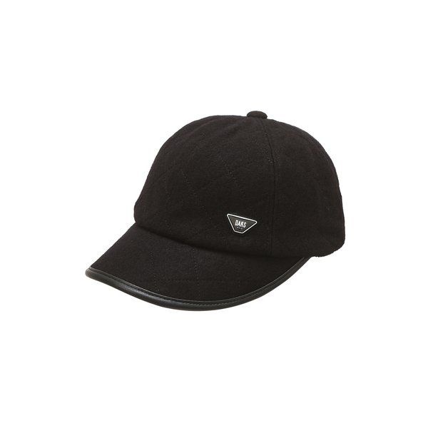 닥스골프 [25FW [PREMIUM 블랙 펠트 퀼팅캡 DNHE5F654BK 517542