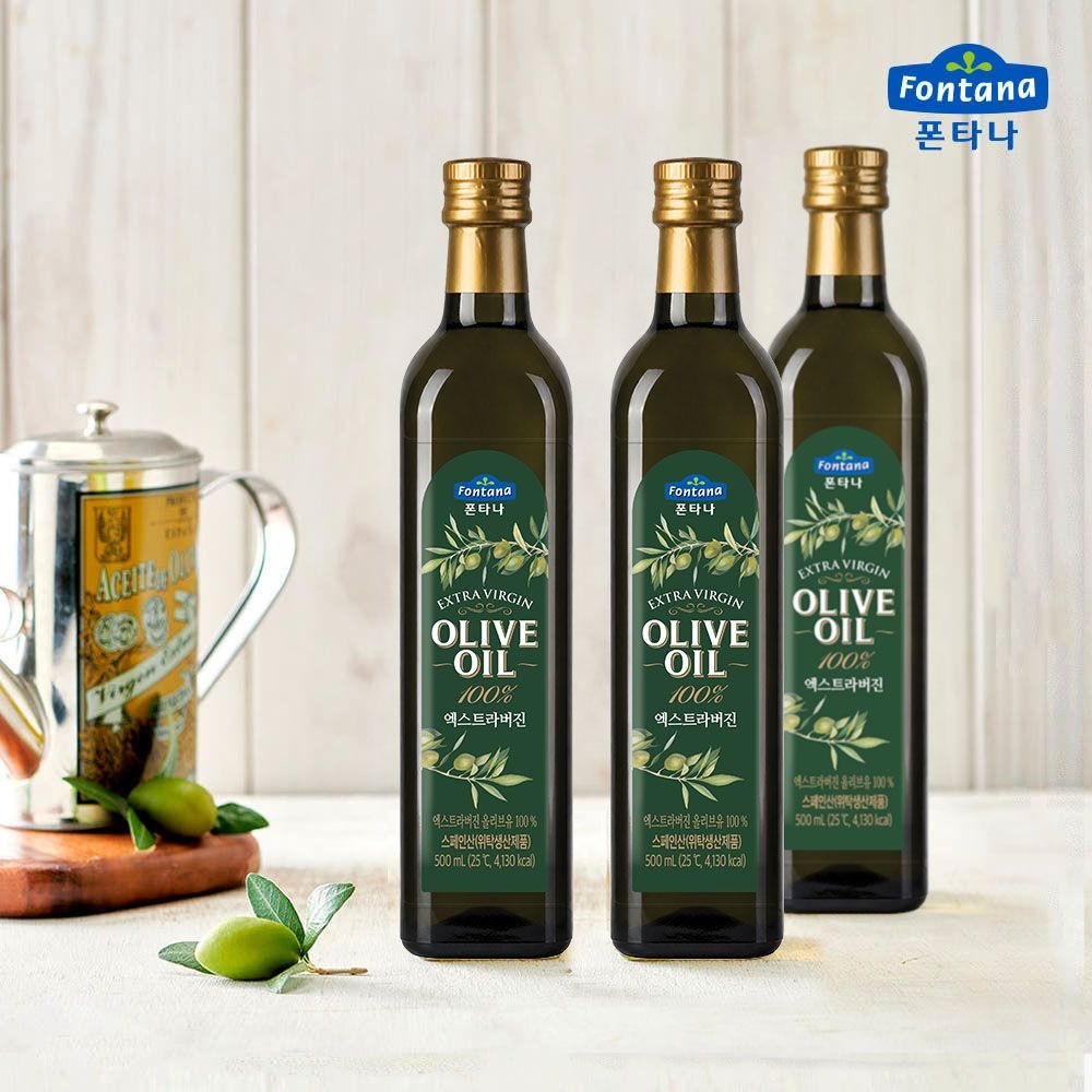 폰타나 올리브유 마라스카 500ml 3병