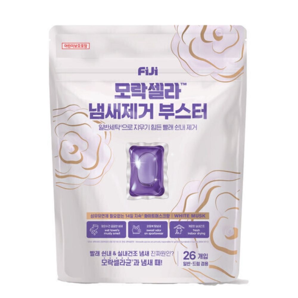 [오늘출발] 피지 모락셀라 냄새제거 부스터 화이트머스크향 26개입