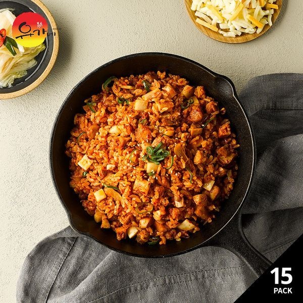 유가네 닭갈비 볶음밥 210g x 15팩+1팩
