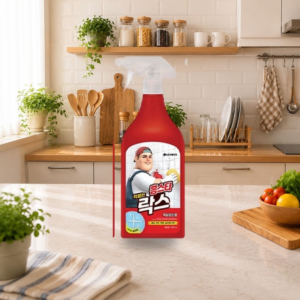 홈스타 착 붙는 락스 500ml 4개